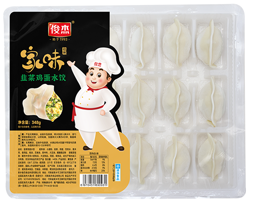 家味水饺 韭菜鸡蛋 348g